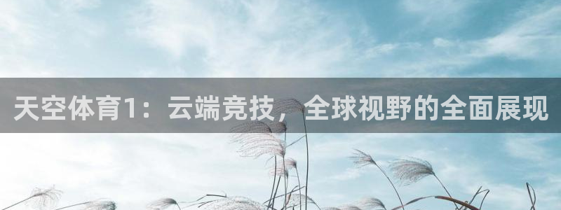 天空体育1：云端竞技，全球视野的全面展现
